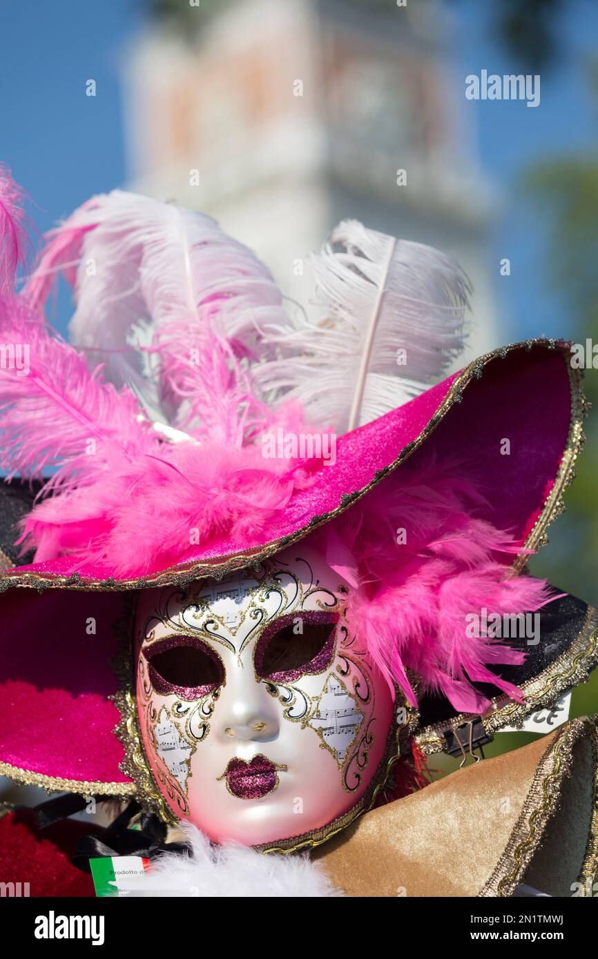 Bianca maschera veneziana in vendita