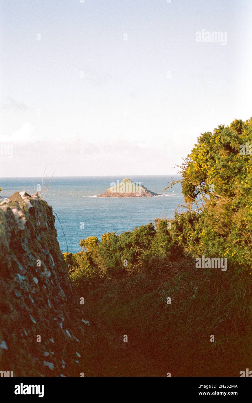 Una passeggiata sulla costa inglese Foto Stock