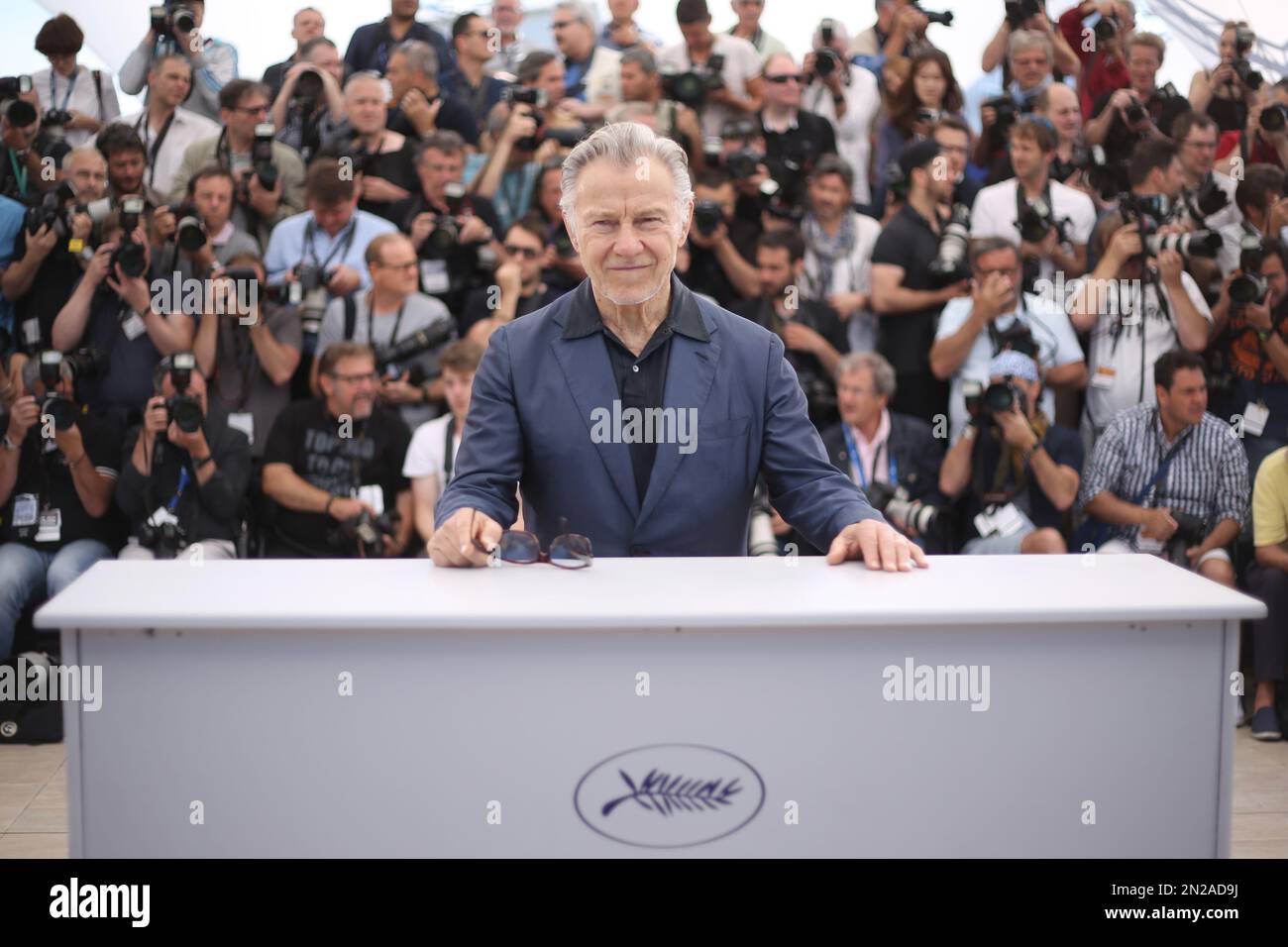 Harvey Keitel poses for photographers during a photo call for the film