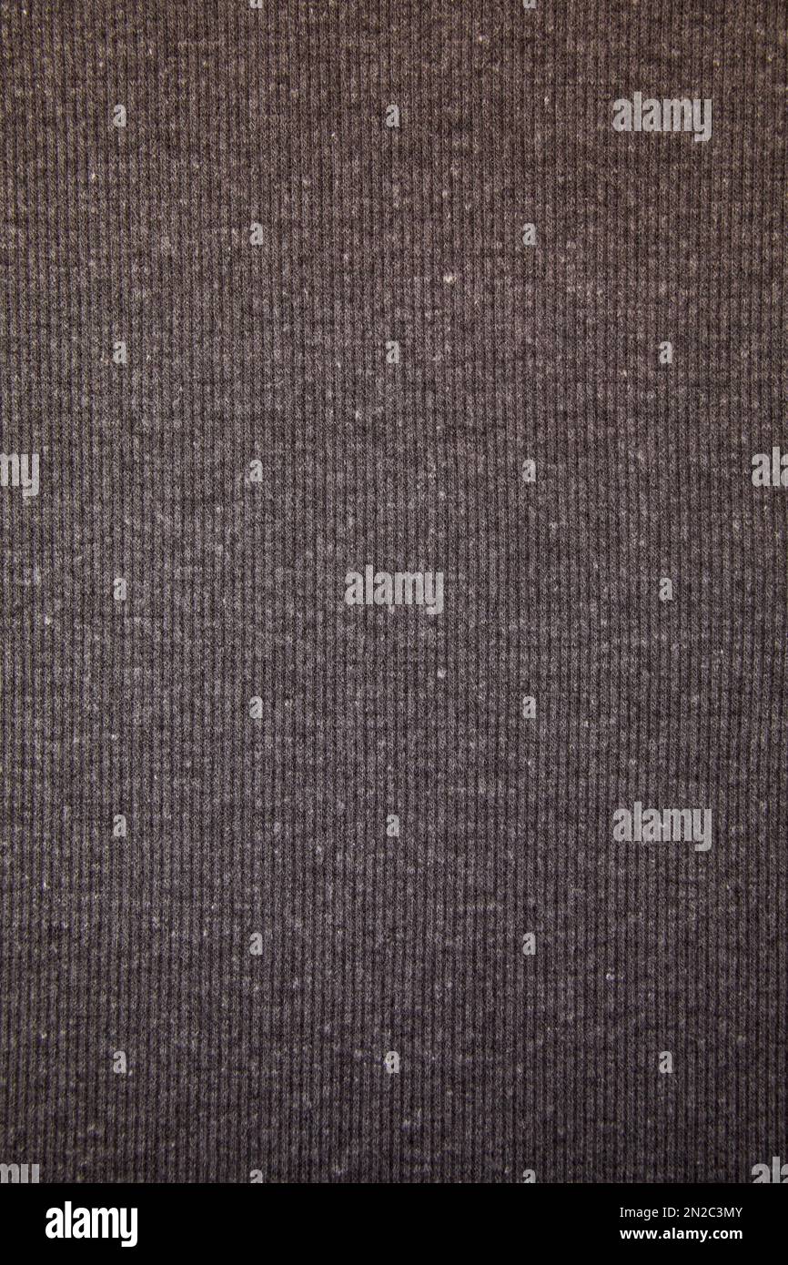 Sfondo tessuto nero. Tessuto in tessuto nero. Foto Stock