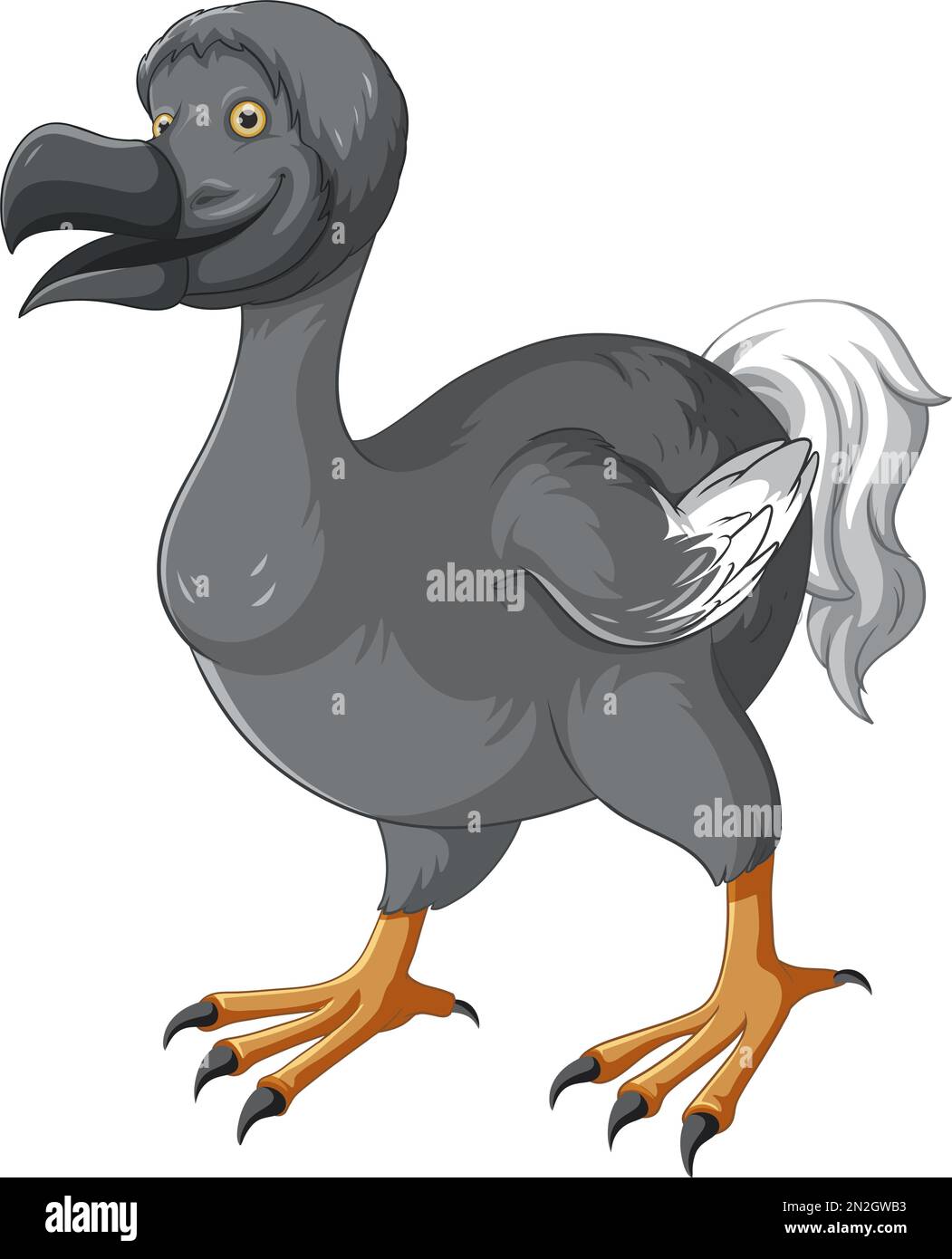 Dodo uccello estinto animale illustrazione Immagine e Vettoriale - Alamy