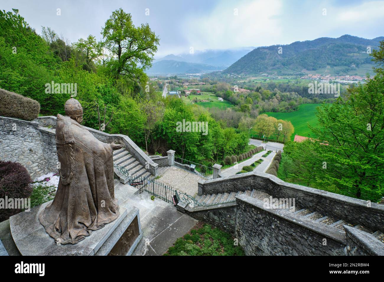 Giovanni XXIII Seminario Vescovile, Bergamo, Lombardia, Italia, Europa Foto  stock - Alamy