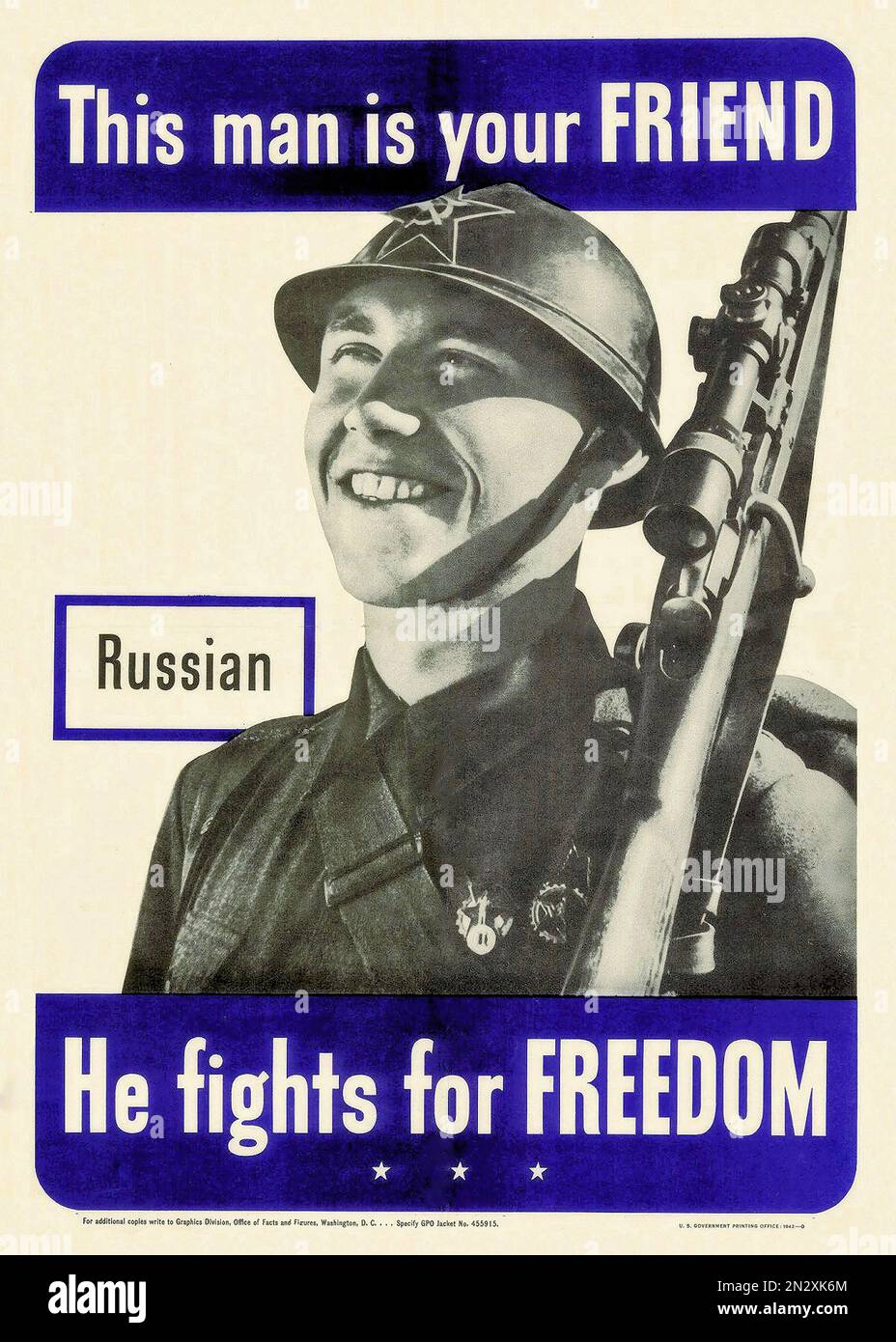 Poster vintage di propaganda russa ww2 immagini e fotografie stock ad ...