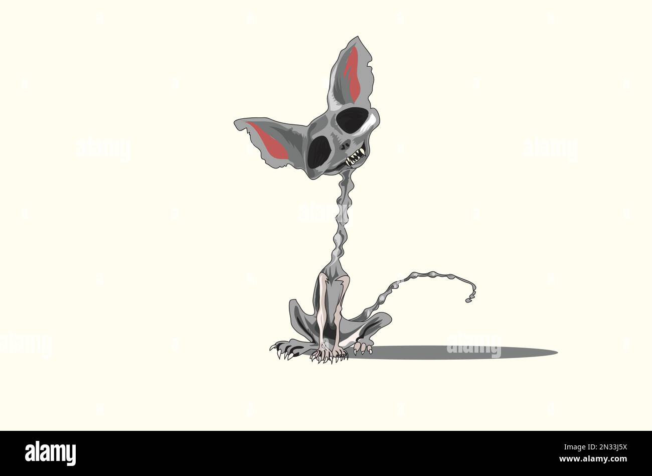 Illustrazione vettoriale delle mascotte Cat Illustrazione Vettoriale