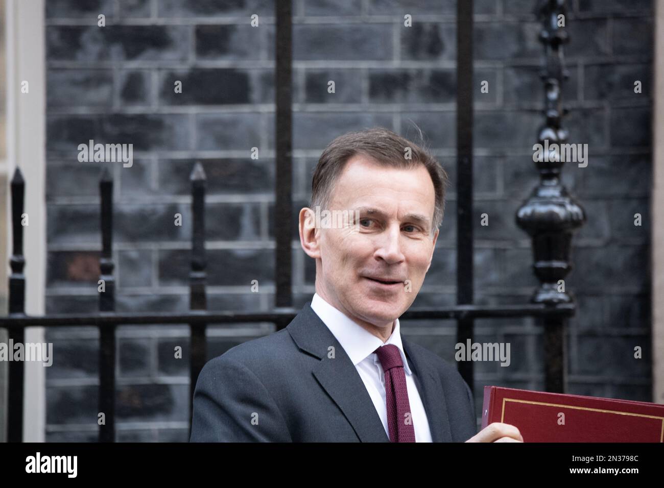 Londra, Regno Unito. 7th Feb, 2023. Jeremy Hunt, Cancelliere dello  scacchiere, Downing Street, Londra UK Credit: Ian Davidson/Alamy Live News  Foto stock - Alamy
