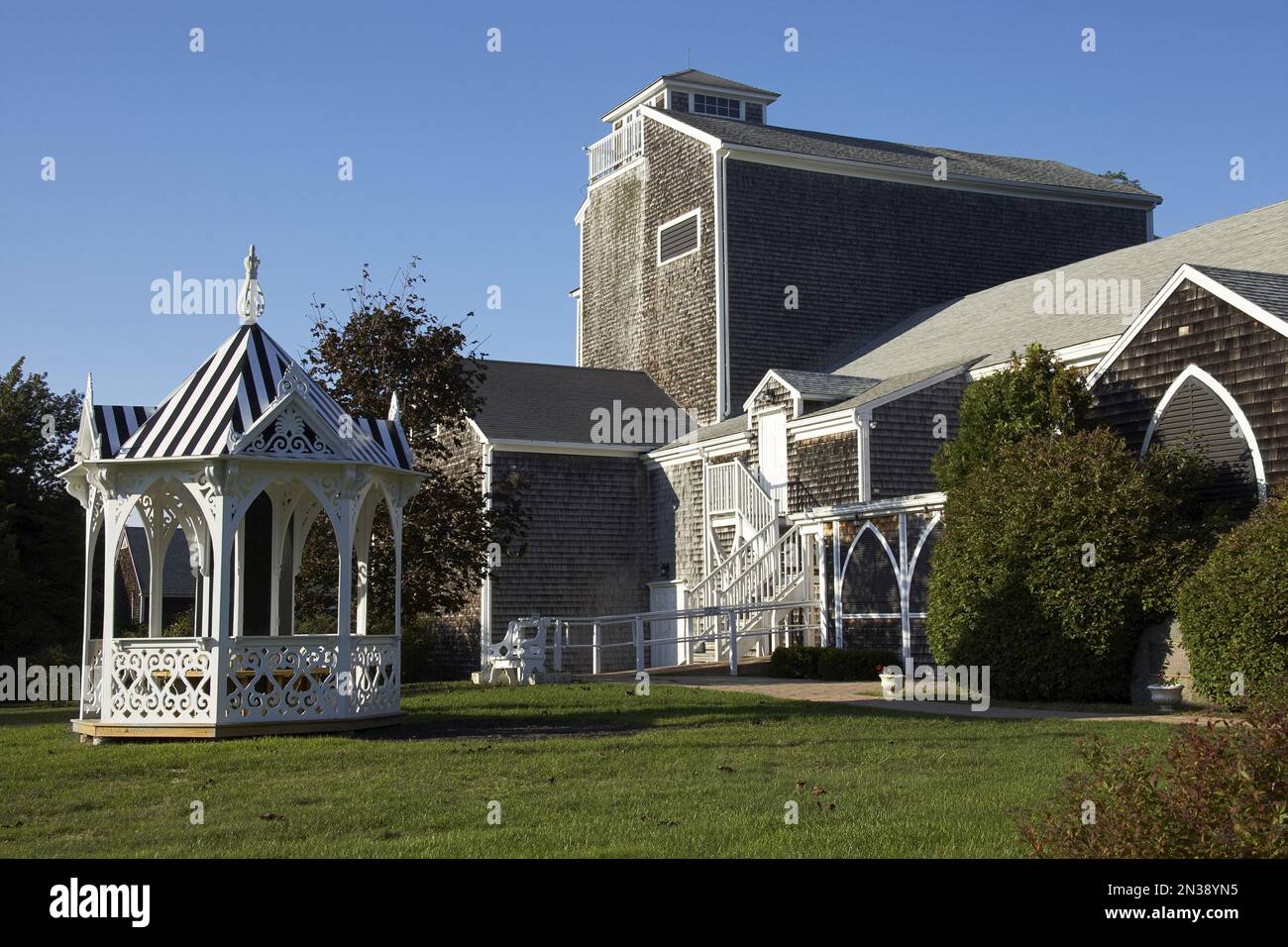 Il Cape Playhouse, Dennis, Cape Cod, Massachusetts, STATI UNITI D'AMERICA Foto Stock
