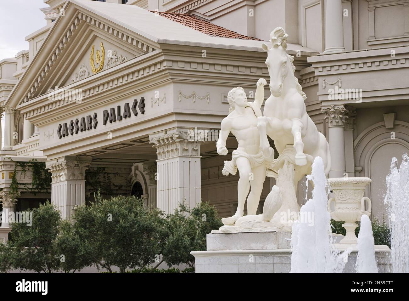 Caesars Palace Hotel & Casino, Paradise, Las Vegas, Nevada, STATI UNITI D'AMERICA Foto Stock
