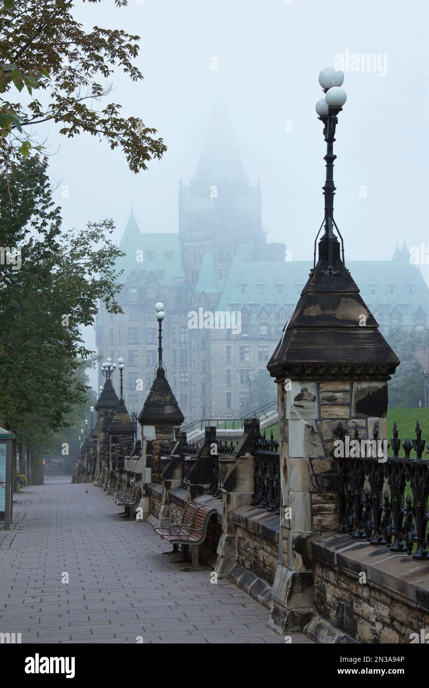 Confederazione Edificio, Wellington Street Ottawa, Ontario, Canada Foto Stock