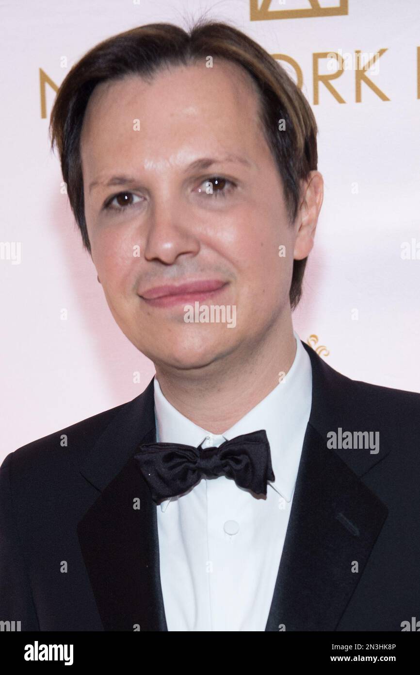 Alessandro Nomellini attends the 20th Anniversary European School of Economics New York Ball benefit at Trump Tower on Wednesday, Nov. 19, 2014, New York. (Photo by Scott Roth/Invision/AP) Foto Stock