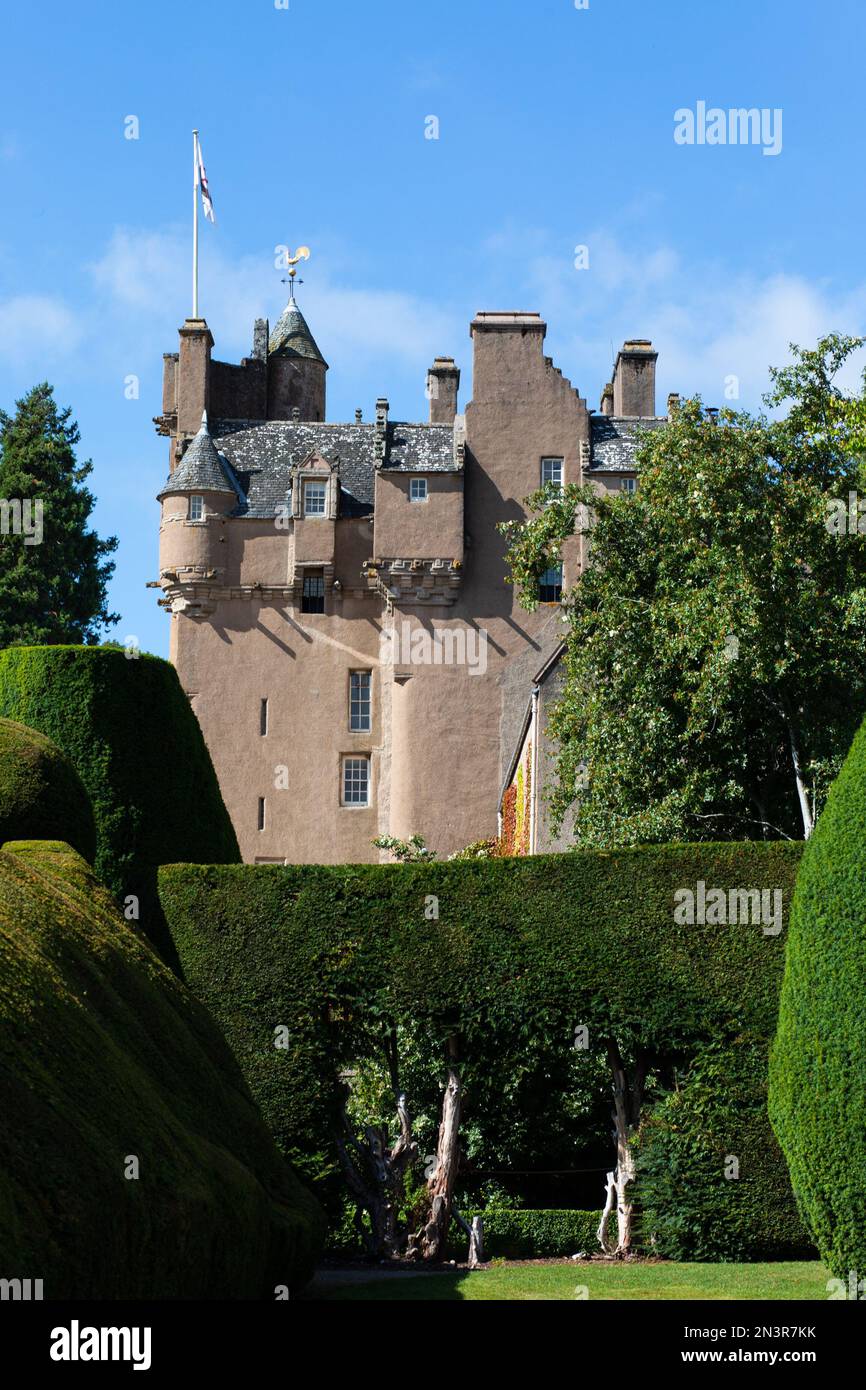 Castello di Crathes - Aberdeen Scozia Foto Stock