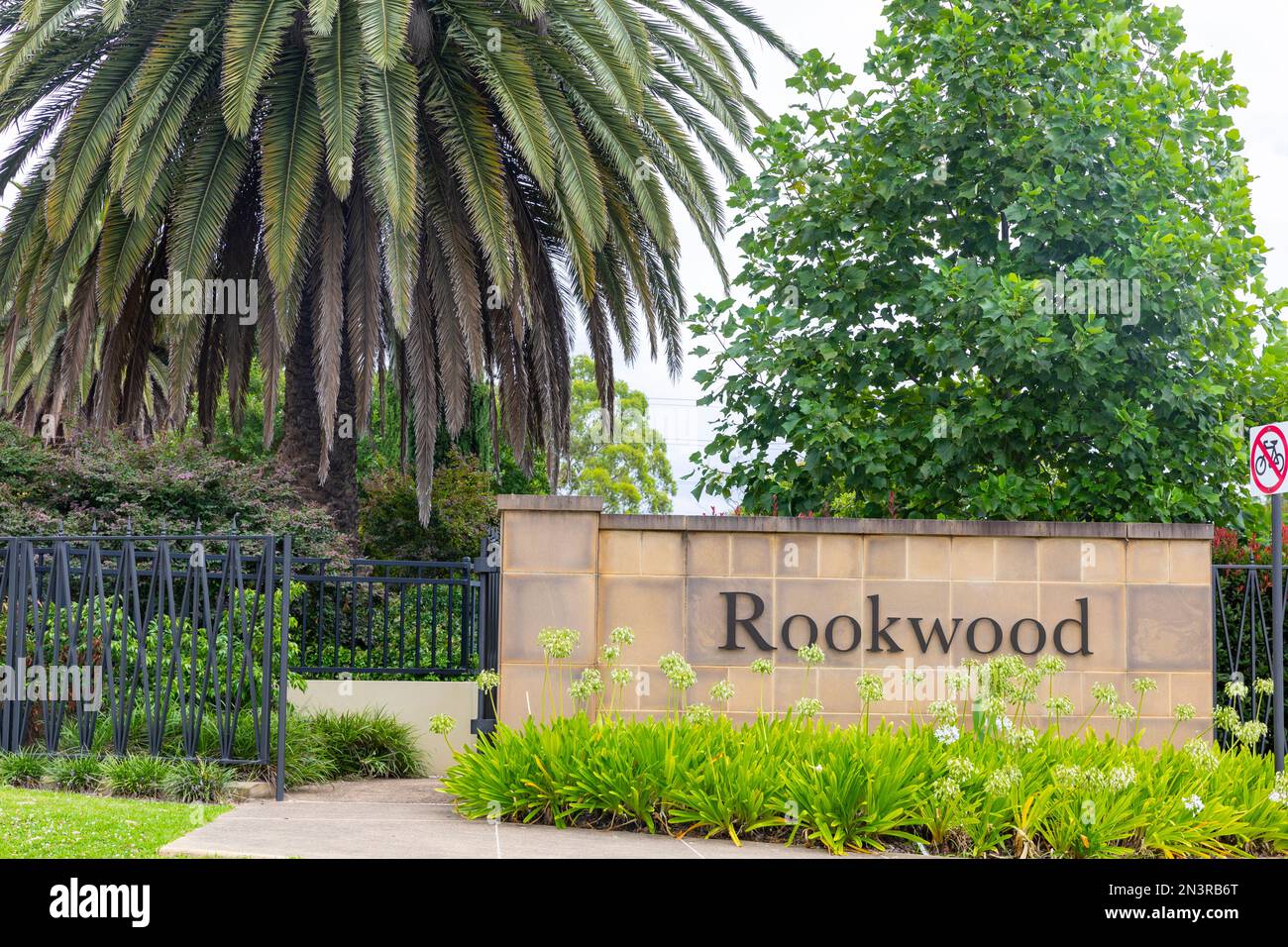 Rookwood cimitero necropoli sepoltura e crematorio terreni, Sydney, Australia il più antico e più grande cimitero in Australia Foto Stock