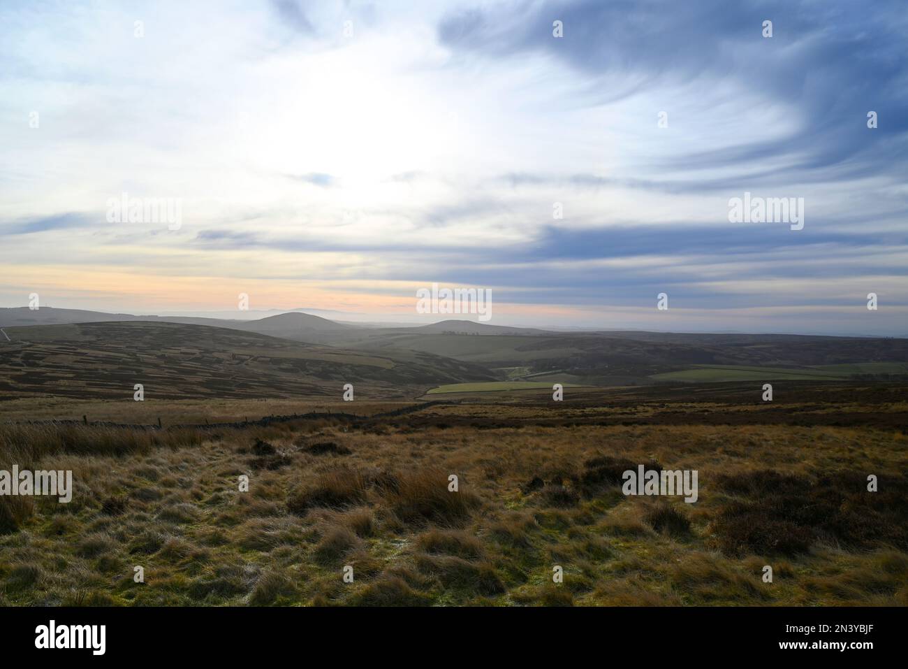 Lammermuir Hills East Lothian vicino Edimburgo Scozia Foto Stock