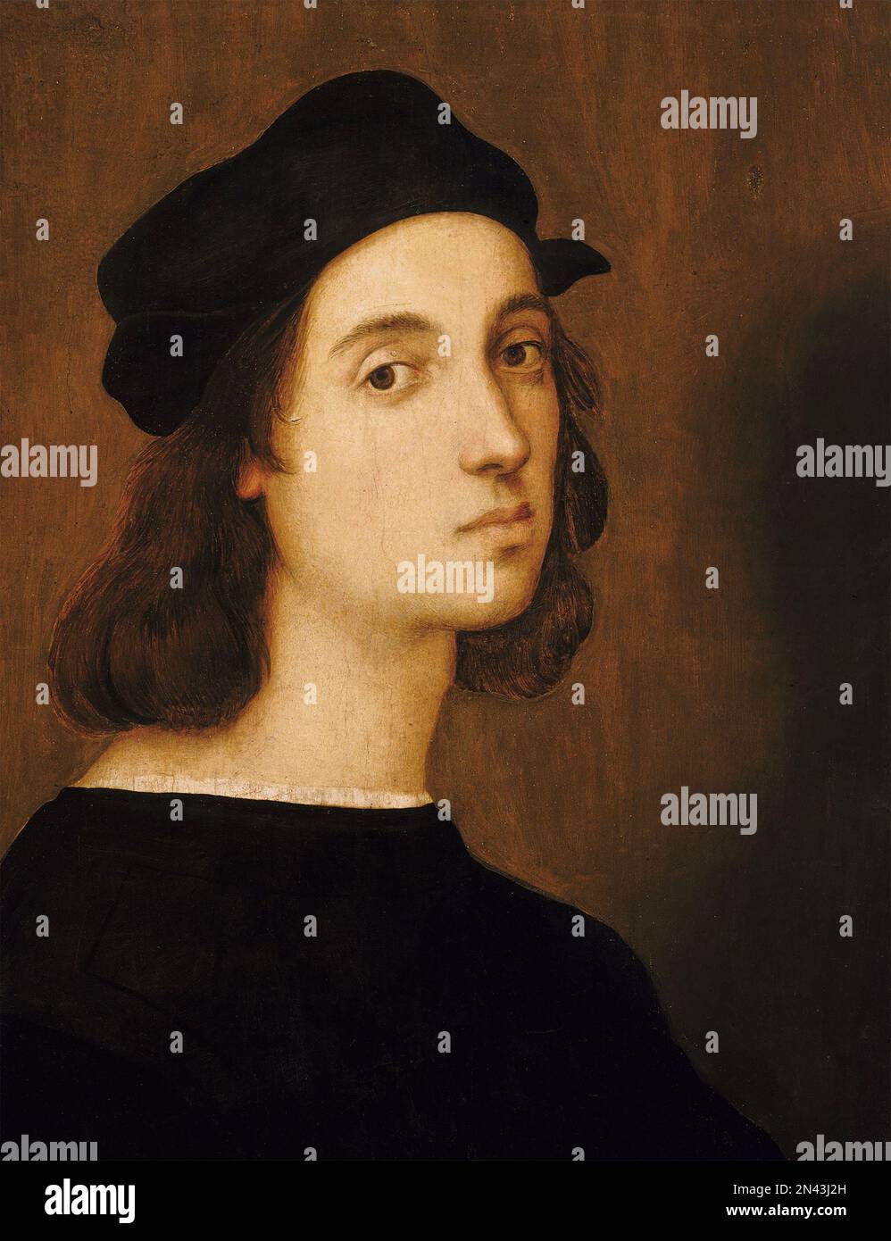 RAFFAELLO (1483-1520) pittore e architetto italiano . Foto Stock