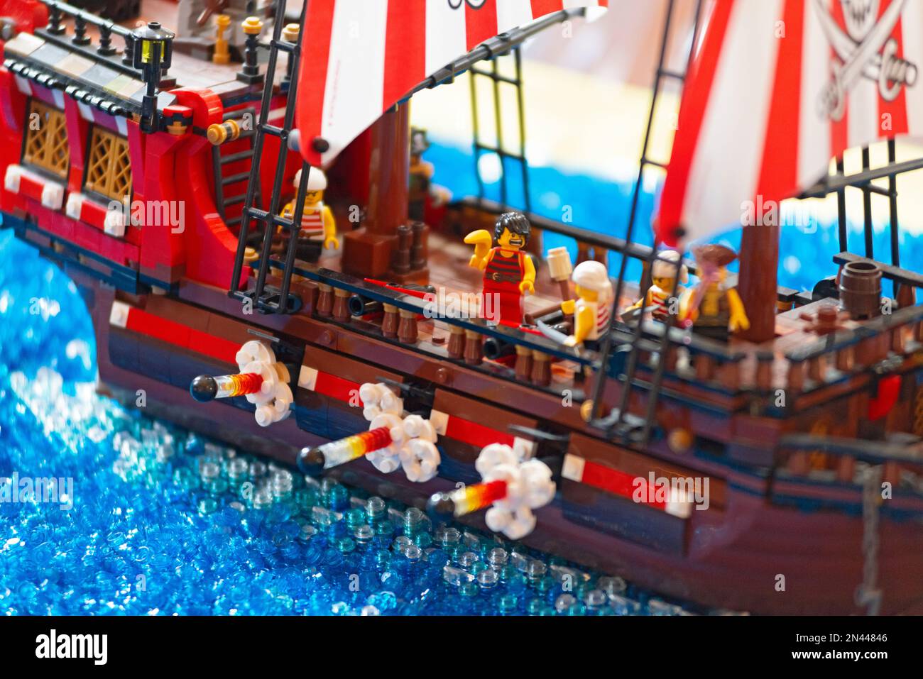 Lego Pirati dei Caraibi Foto stock - Alamy