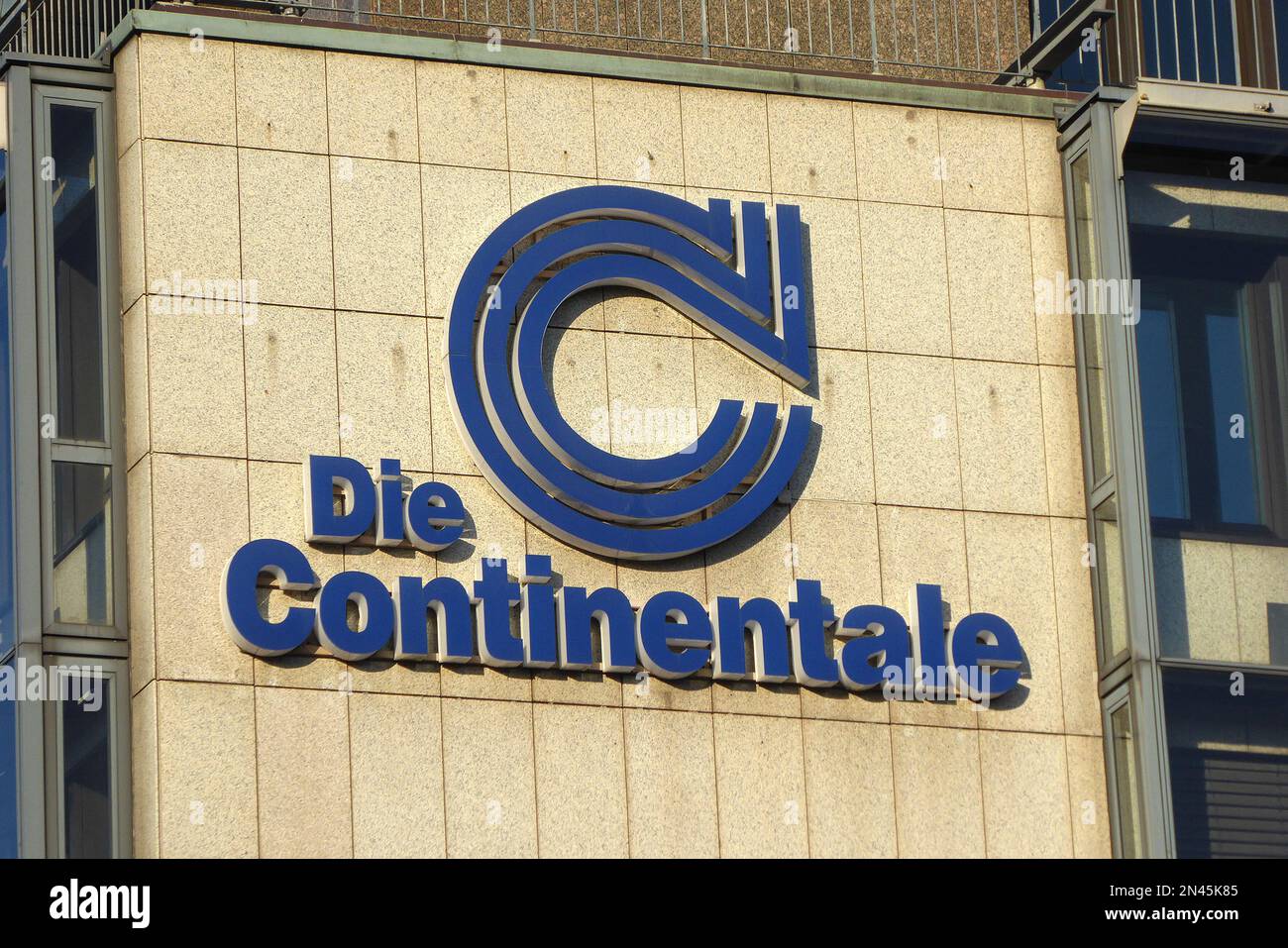 Die continentale / Versicherungsverbund / Logo Foto Stock