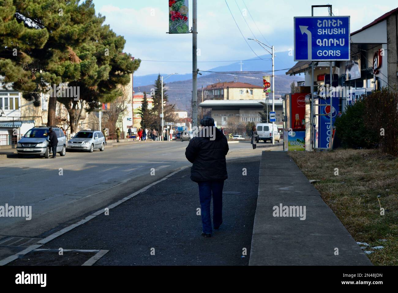 Marut Vanyan / le Pictorium - Artsakh le conseguenze del blocco azero - 1/2/2023 - Armenia / Stepanakert - Artsakh le conseguenze del Th Foto Stock