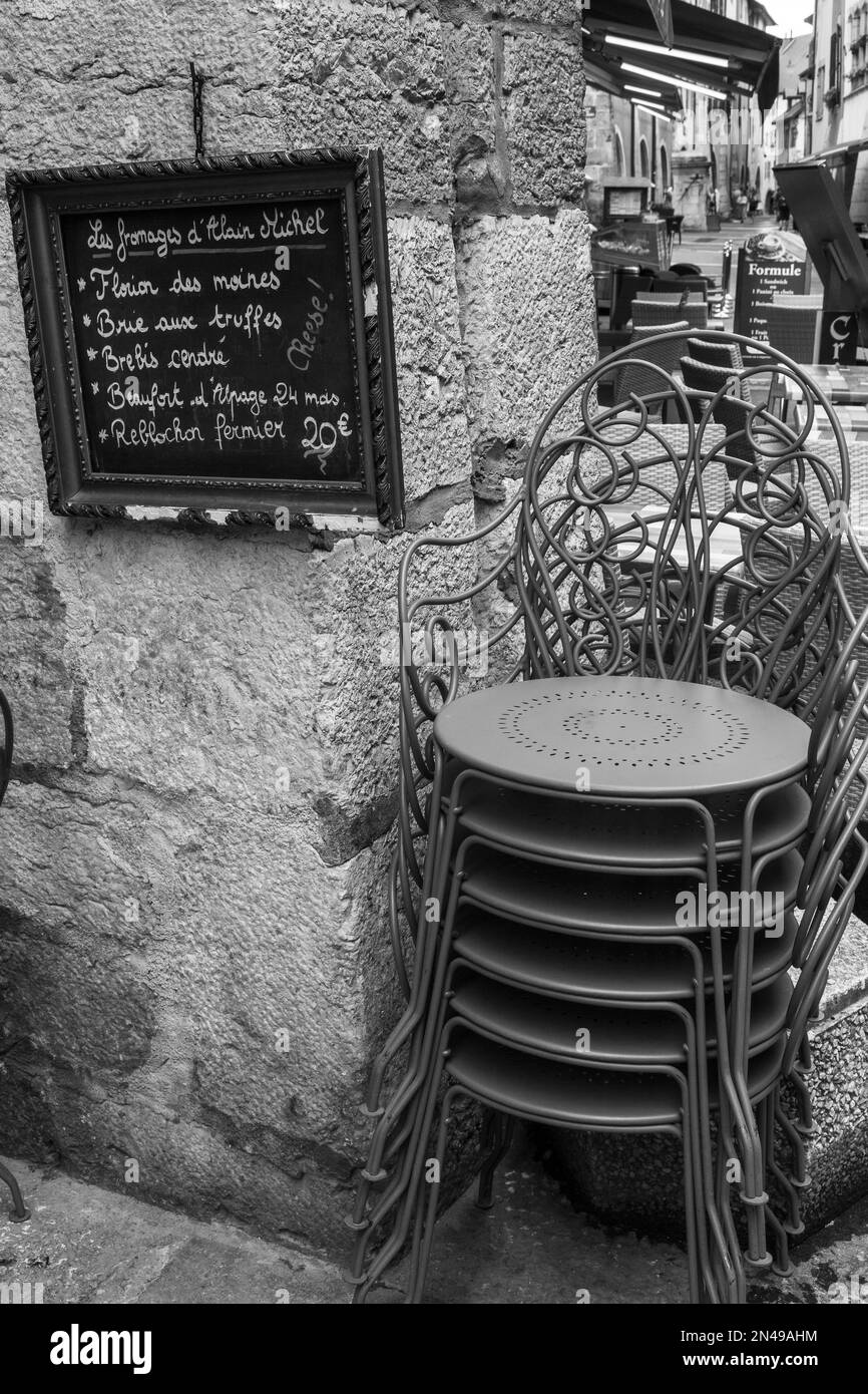 Scene da intorno Annecy, alta savoia, Francia nell'estate 2018 Foto Stock