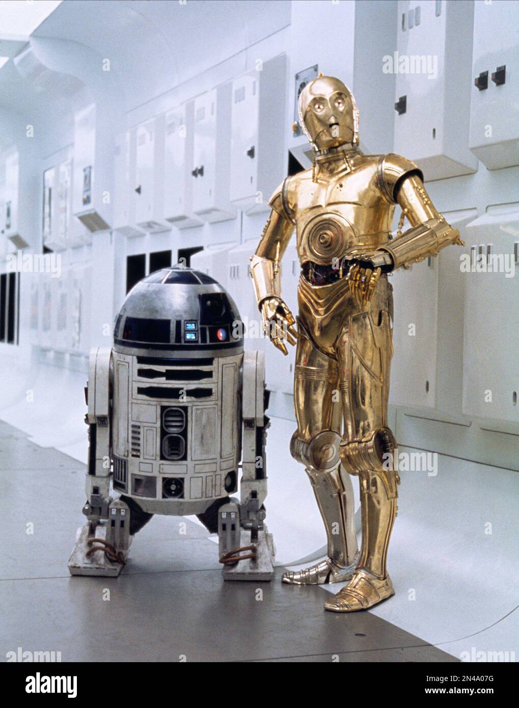 Star Wars R2-D2 e C-3PO Foto Stock