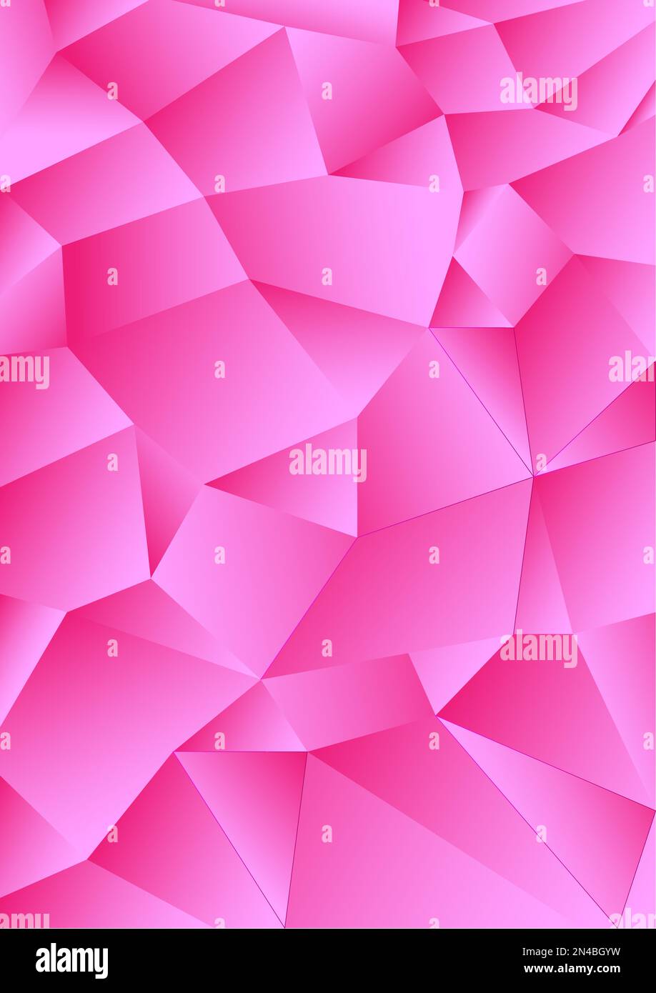Felice San Valentino romantico poligono diamante astratto sfondo modello modello modello modello modello di sfondo Illustrazione Vettoriale