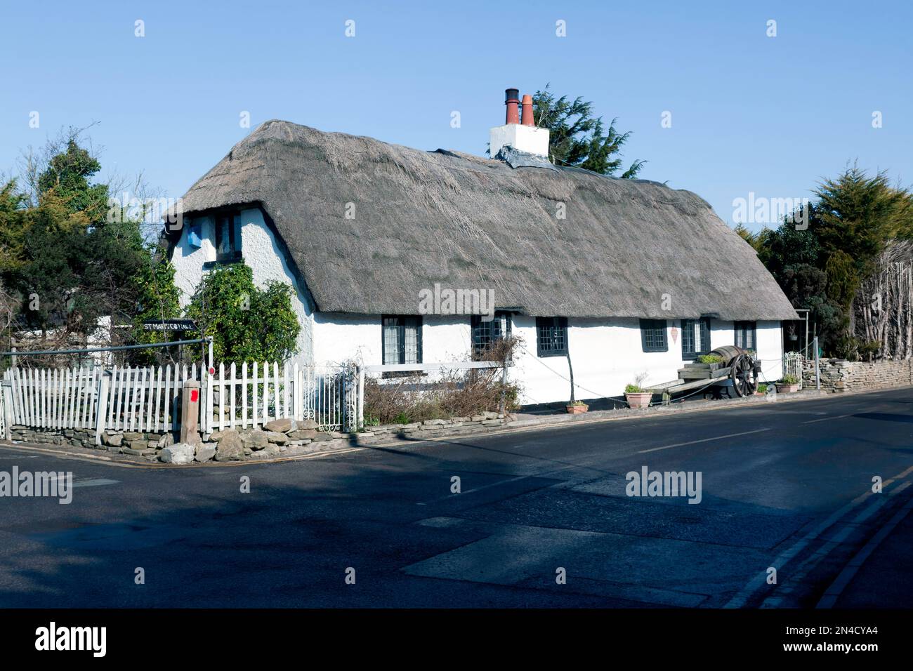 St Mary's Cottage, Reculver Lane, Herne Bay, Kent Foto Stock