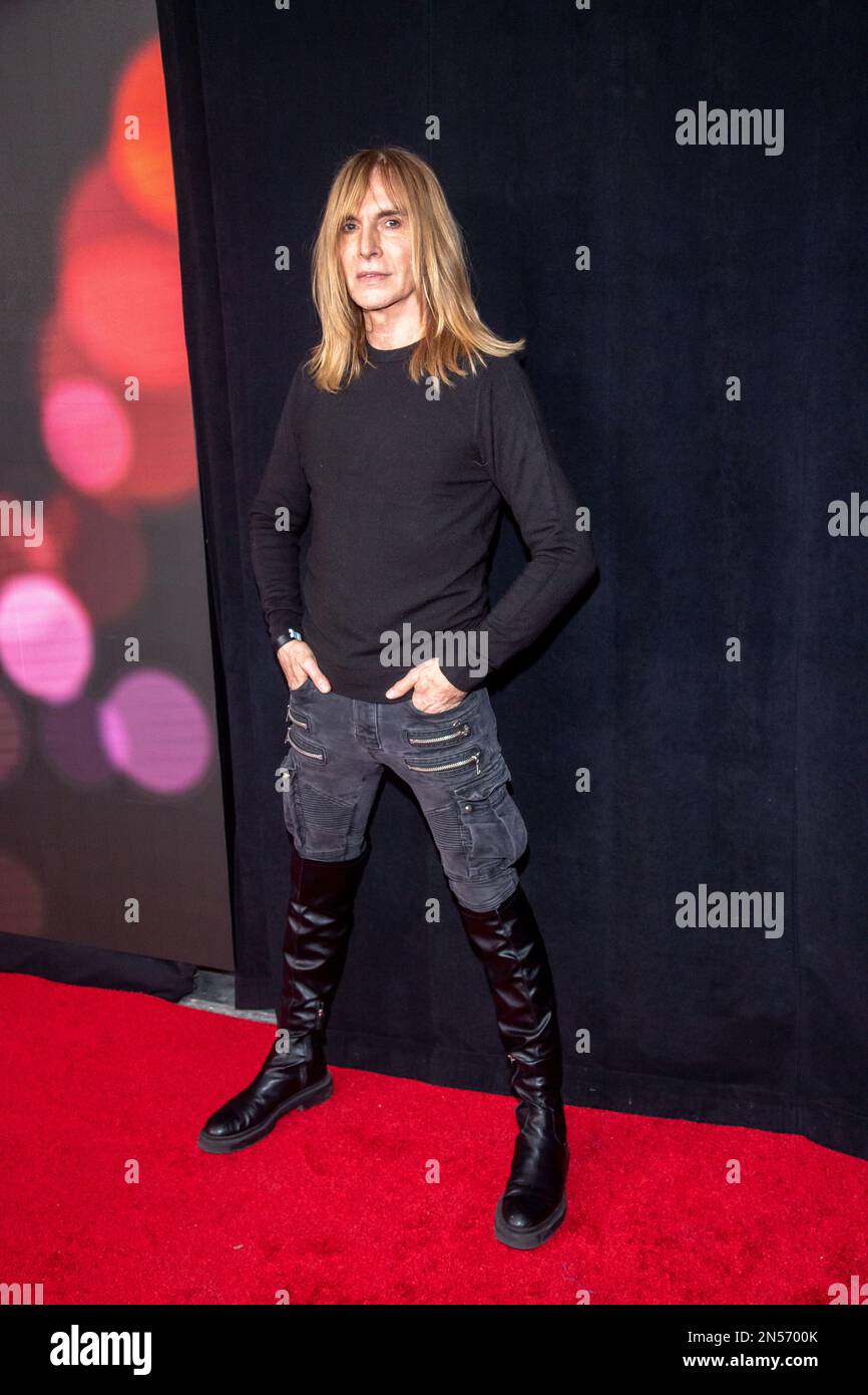 New York, Stati Uniti. 08th Feb, 2023. Marc Bouwer partecipa alla festa di apertura di Pier59 Studios per la New York Fashion Week a Chelsea Piers a New York City. Credit: SOPA Images Limited/Alamy Live News Foto Stock