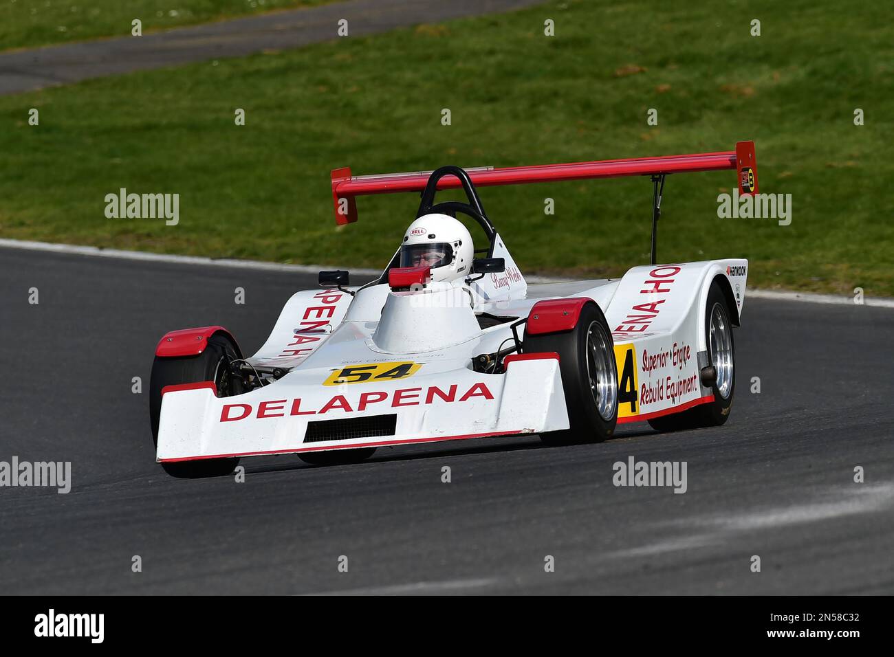 Barry Webb, Mallock Mk16BW, HSCC Classic Clubmans Championship, vetture sportive non standard prodotte prima di dicembre 1980 dotate di due posti Foto Stock