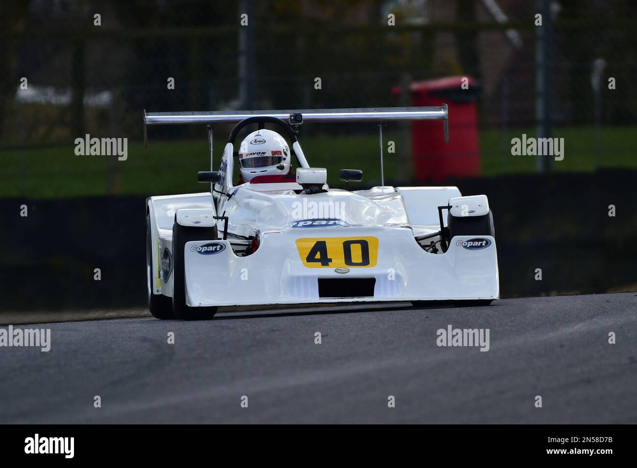 Colin Ralph, Mallock MK16, HSCC Classic Clubmans Championship, vetture sportive non standard prodotte prima di dicembre 1980 dotate di due sedili Foto Stock