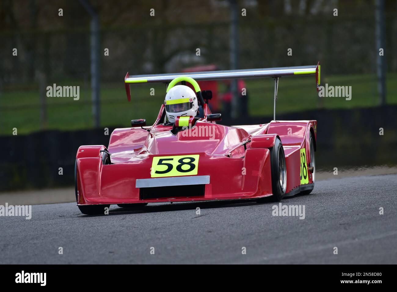 Tom Muirhead, Mallock U2 Mk18F, HSCC Classic Clubmans Championship, vetture sportive non standard prodotte prima del dicembre 1980 dotate di due Foto Stock