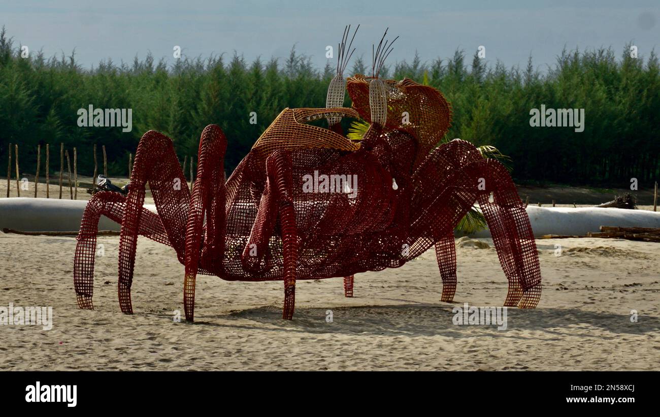 Granchio artificiale Foto Stock