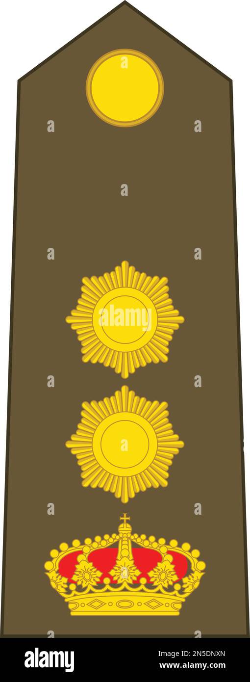 Grado Ricamato Su Panno Con Velcro Tenente Colonnello – Timbro Art - Foto 9