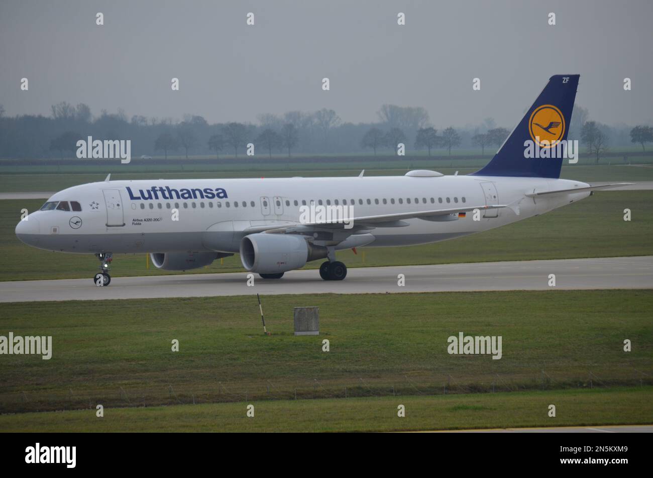 Lufthansa A320 Foto Stock