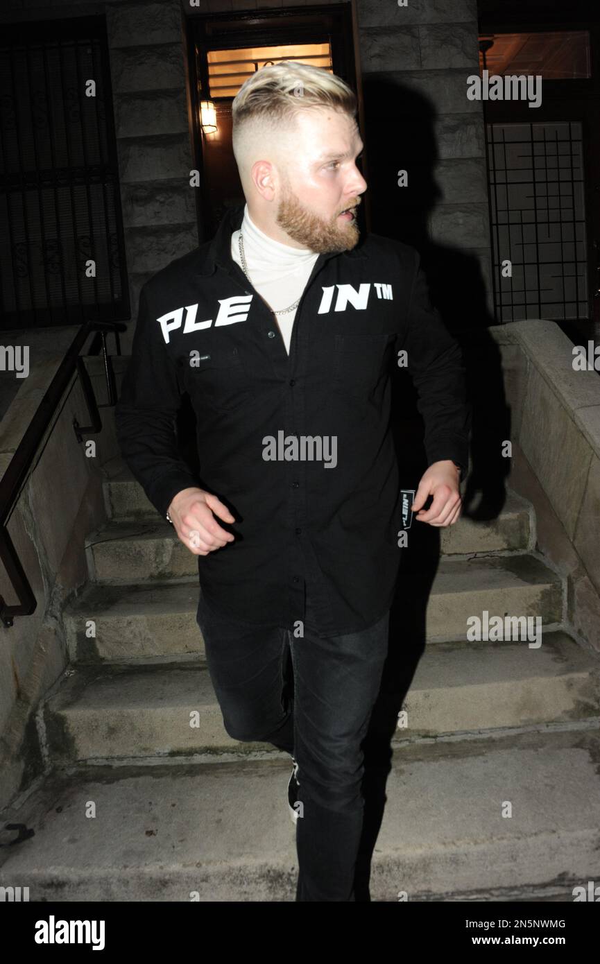 Bryan Griffin alla New York Fashion Week Febbraio 2023 Foto Stock