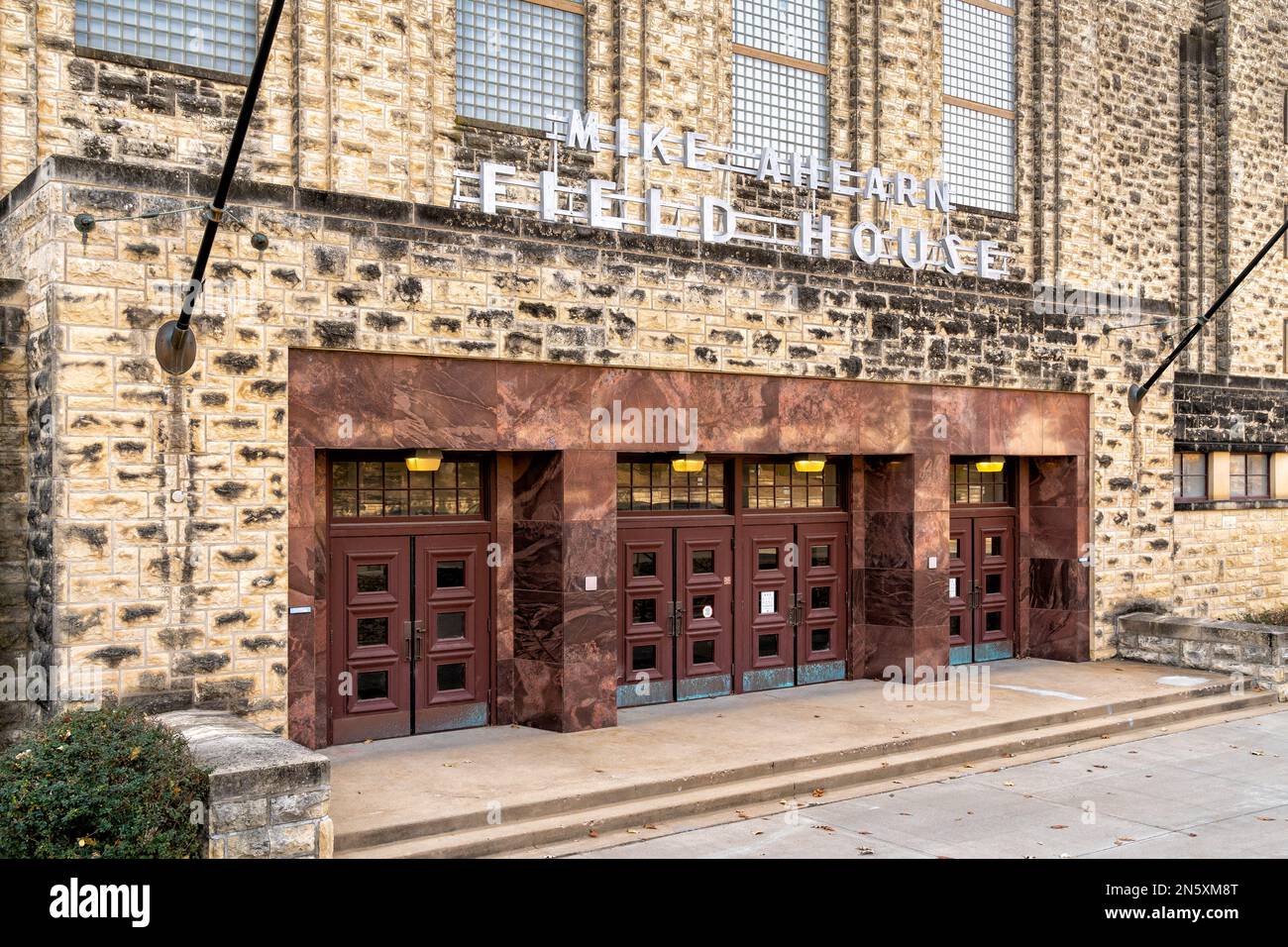 MANHATTEN, KS, USA - 3 NOVEMBRE 2022: Mike Ahearn Field House nel campus della Kansas state University. Foto Stock