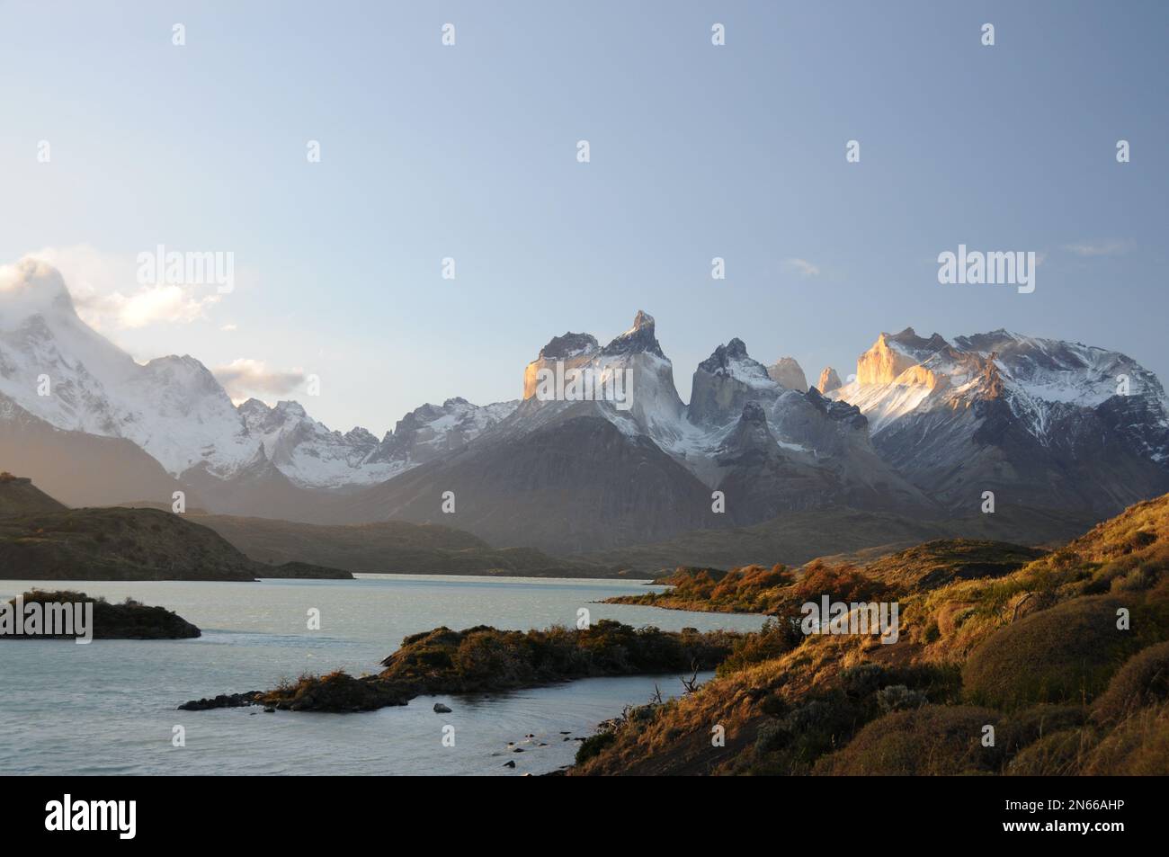 Torres del Paine, Patagonia Cile Foto Stock