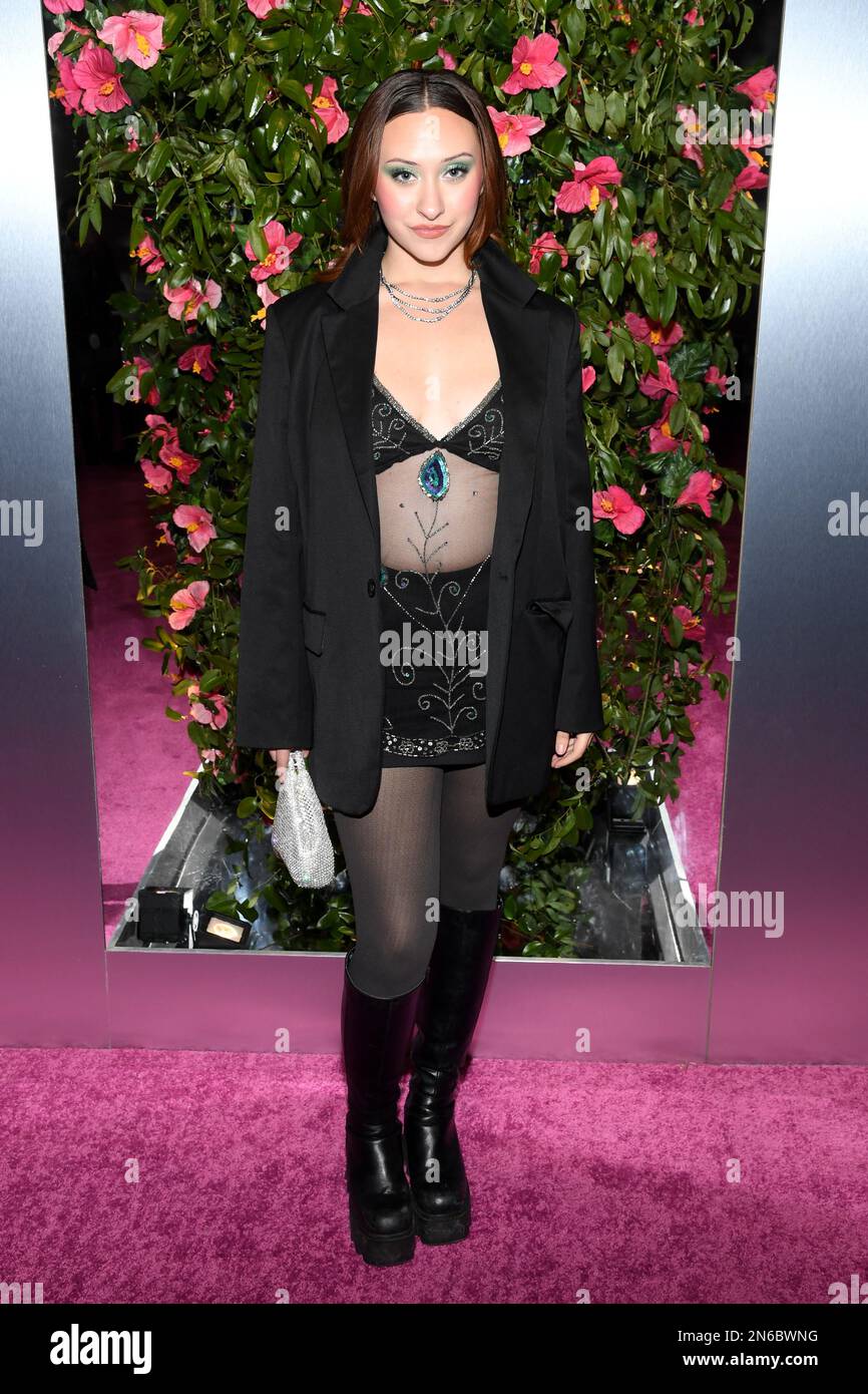 New York, Stati Uniti. 09th Feb, 2023. Brooklynne Webb partecipa al KitchenAid X Marta del Rio NYFW Color of the Year Fashion Collection Reveal IRON23 a New York, NY, il 9 febbraio 2023. (Foto di Efren Landaos/Sipa USA) Credit: Sipa USA/Alamy Live News Foto Stock