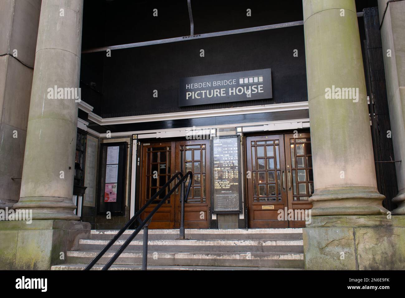 Hebden Bridge Picture House, cinema, New Road. West Yorkshire, Regno Unito Foto Stock