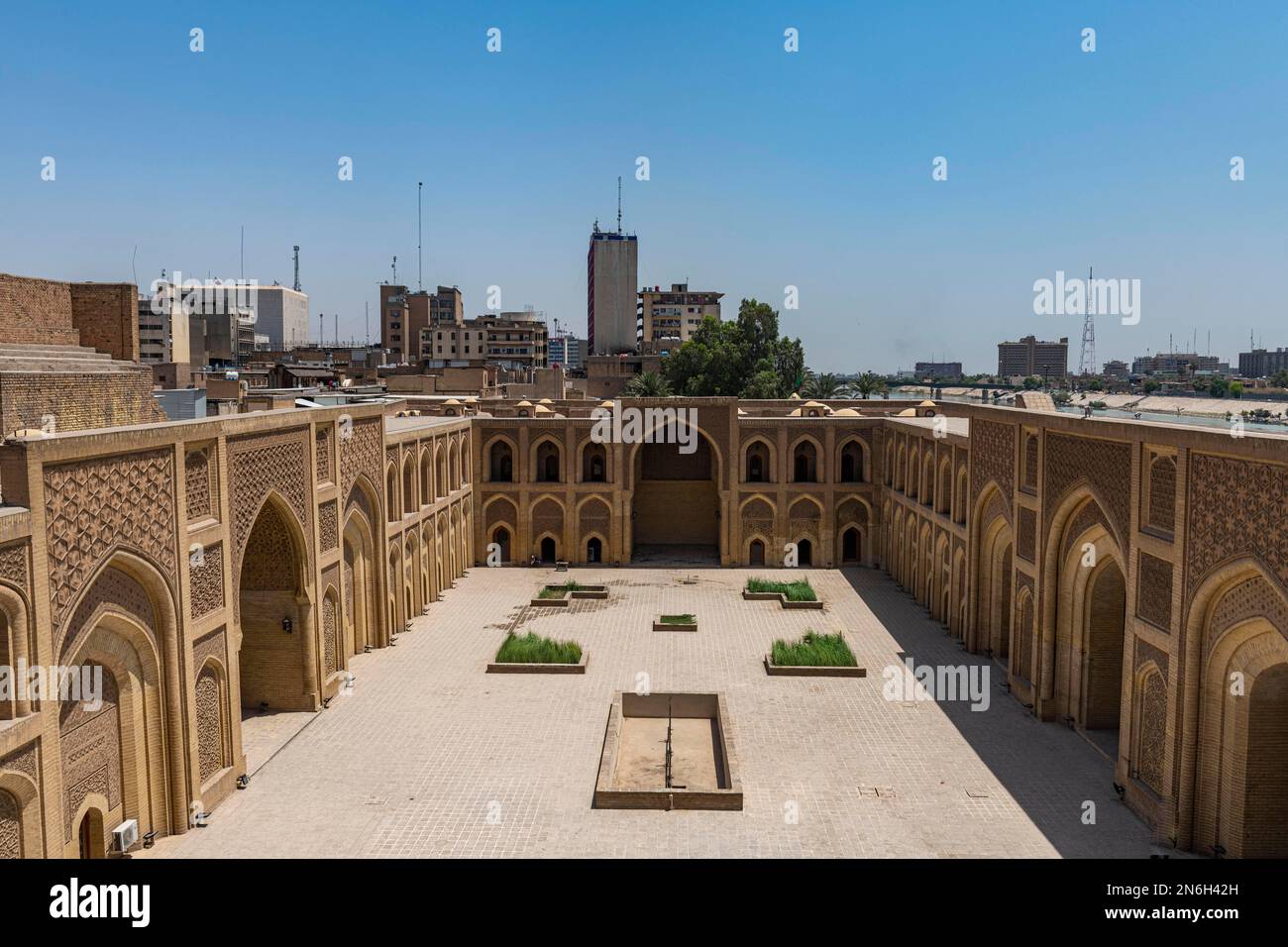 Al Mustansirya School, la più antica università del mondo, Baghdad, Iraq Foto Stock