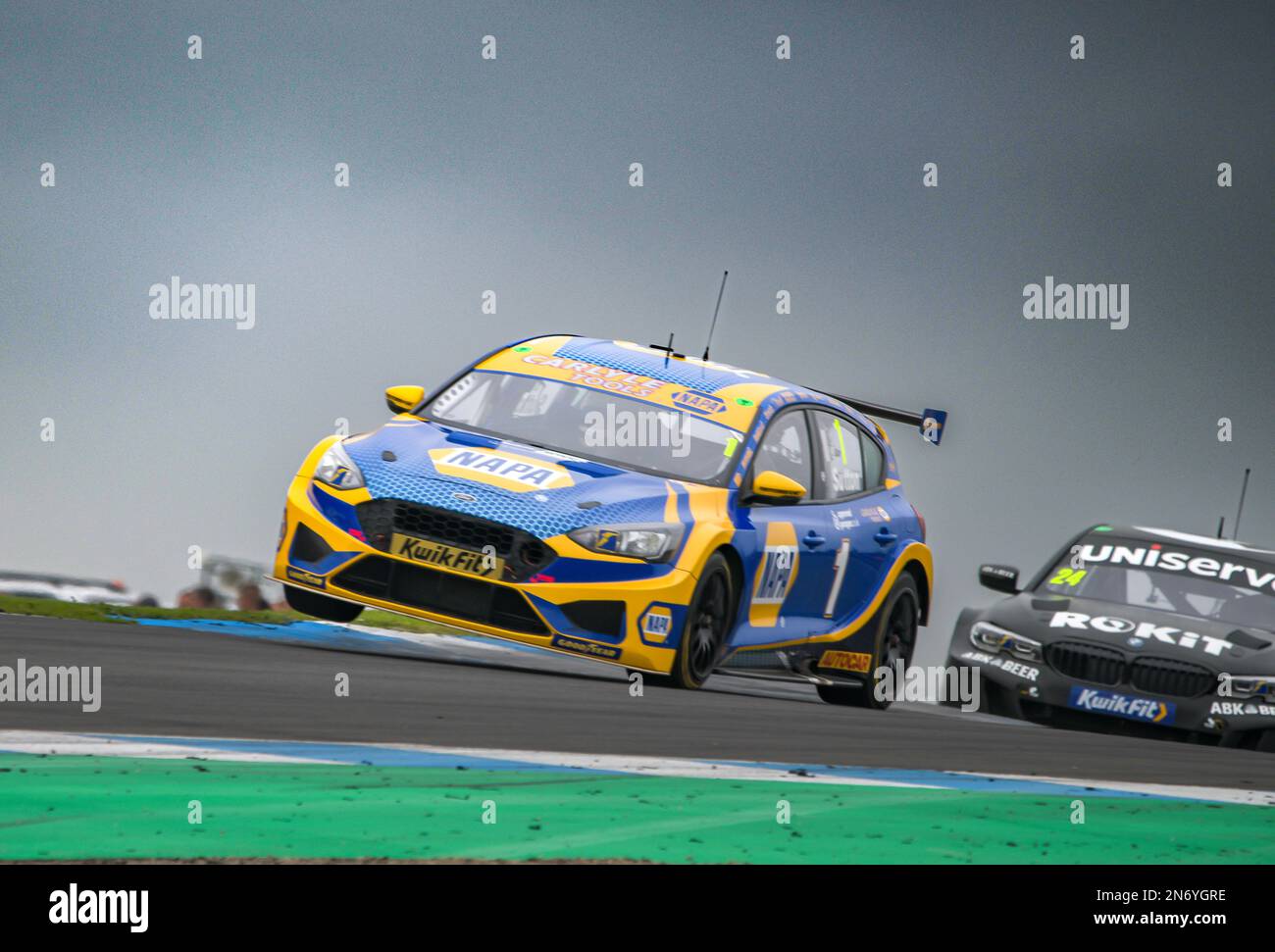 BTCC, British Touring Car Championship, Knockhill 2022, Ashley Sutton, Ash Sutton, NAPA Racing UK, Ford Focus Foto Stock