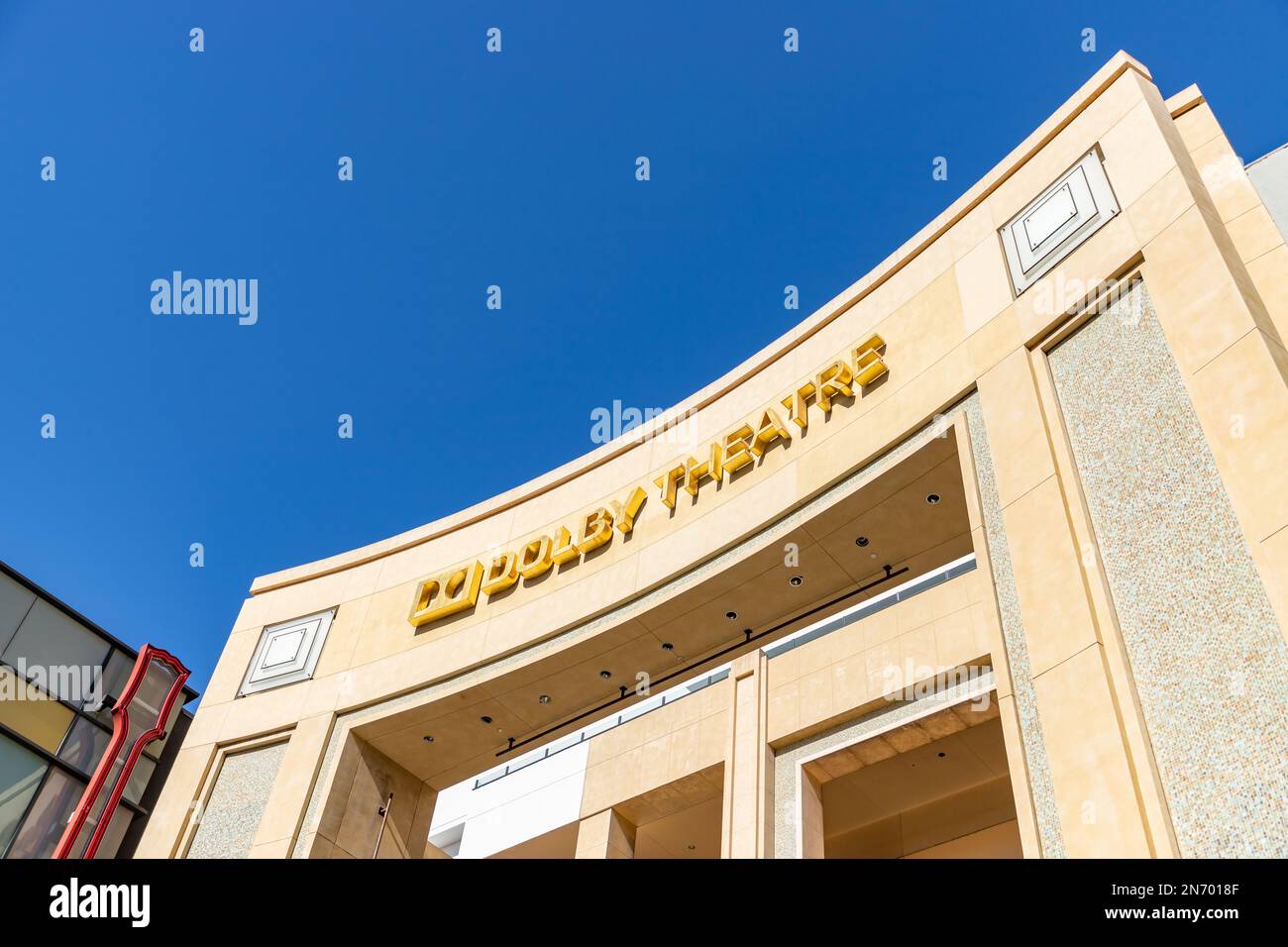 Un'immagine del Dolby Theatre. Foto Stock