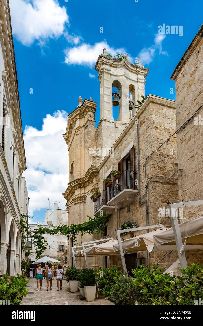 Chiesa Chiesa del Purgatorio, Polignano a Mare, Puglia, Puglia, Italia  Meridionale, Italia, Europa Foto stock - Alamy