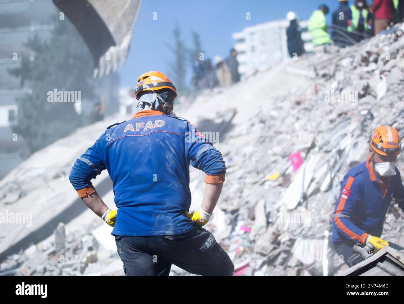 terremoto in turchia, aiutare la turchia Foto Stock