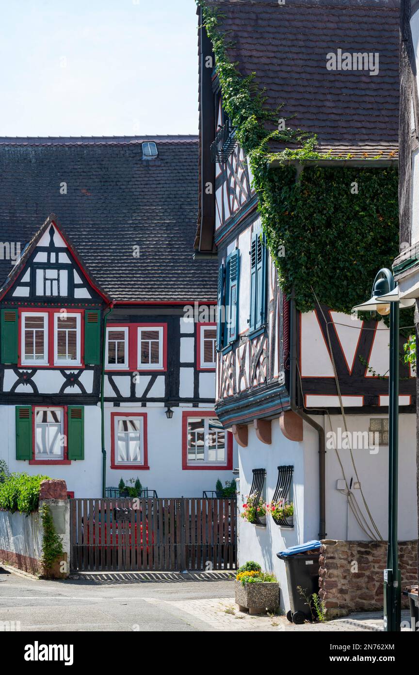 Centro storico di dreieichenhain immagini e fotografie stock ad alta