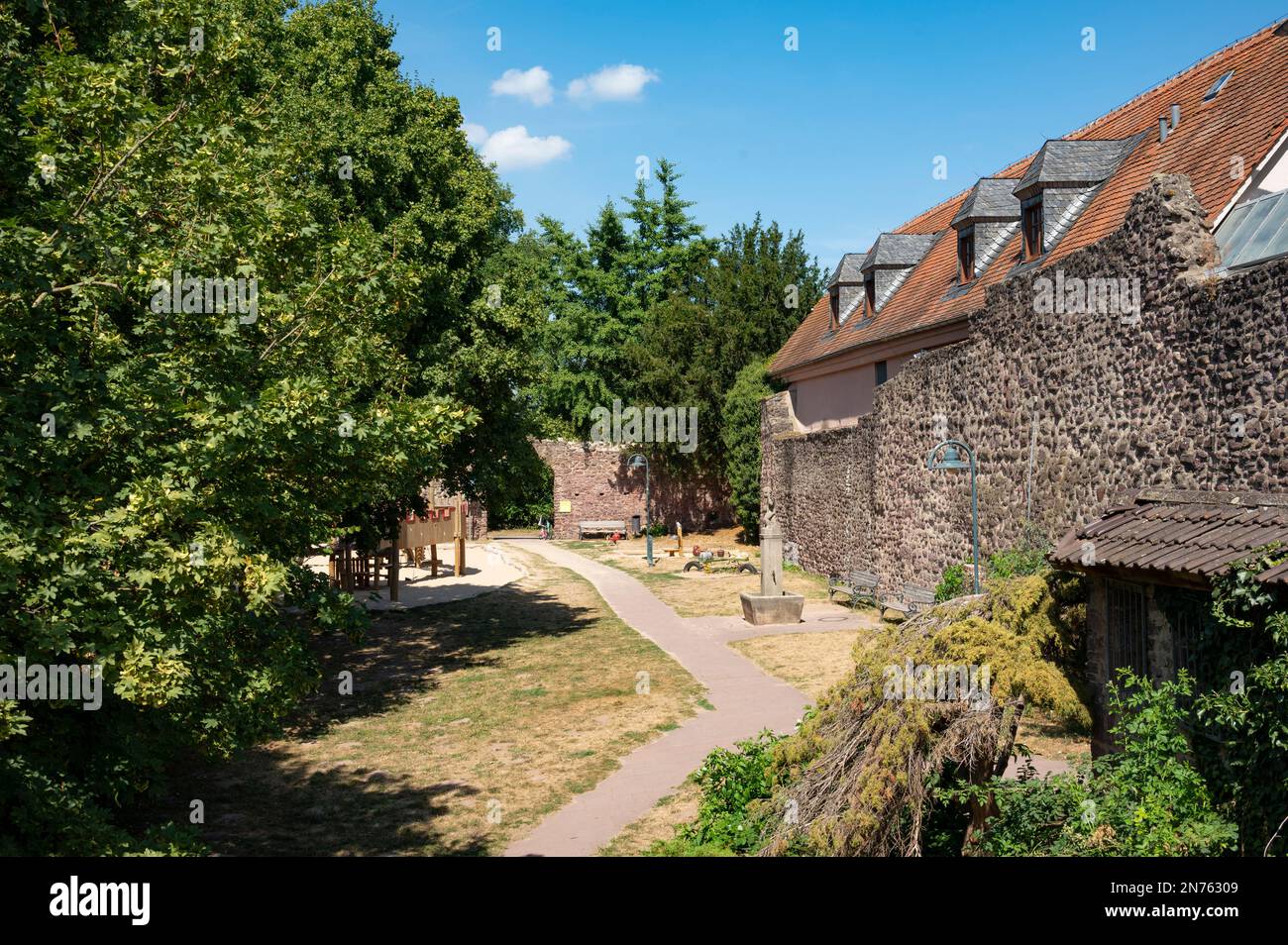 Centro storico di dreieichenhain immagini e fotografie stock ad alta