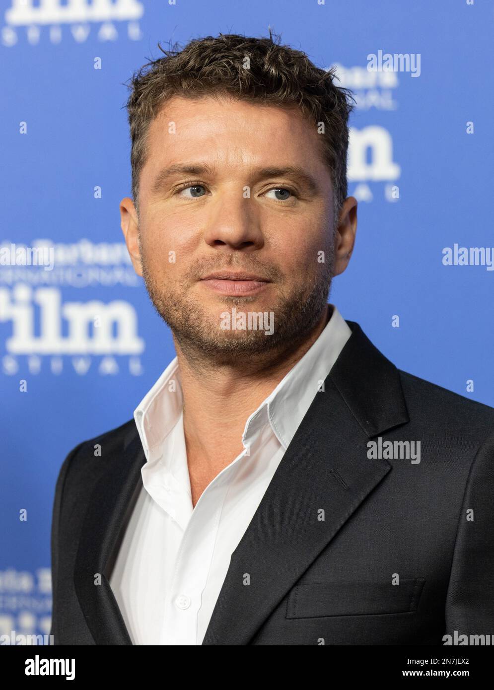 Ryan Phillippe sul tappeto rosso al Festival Internazionale del Film di Santa Barbara 2023 per Opening Night Film, vittima di Miranda 230208 Foto Stock