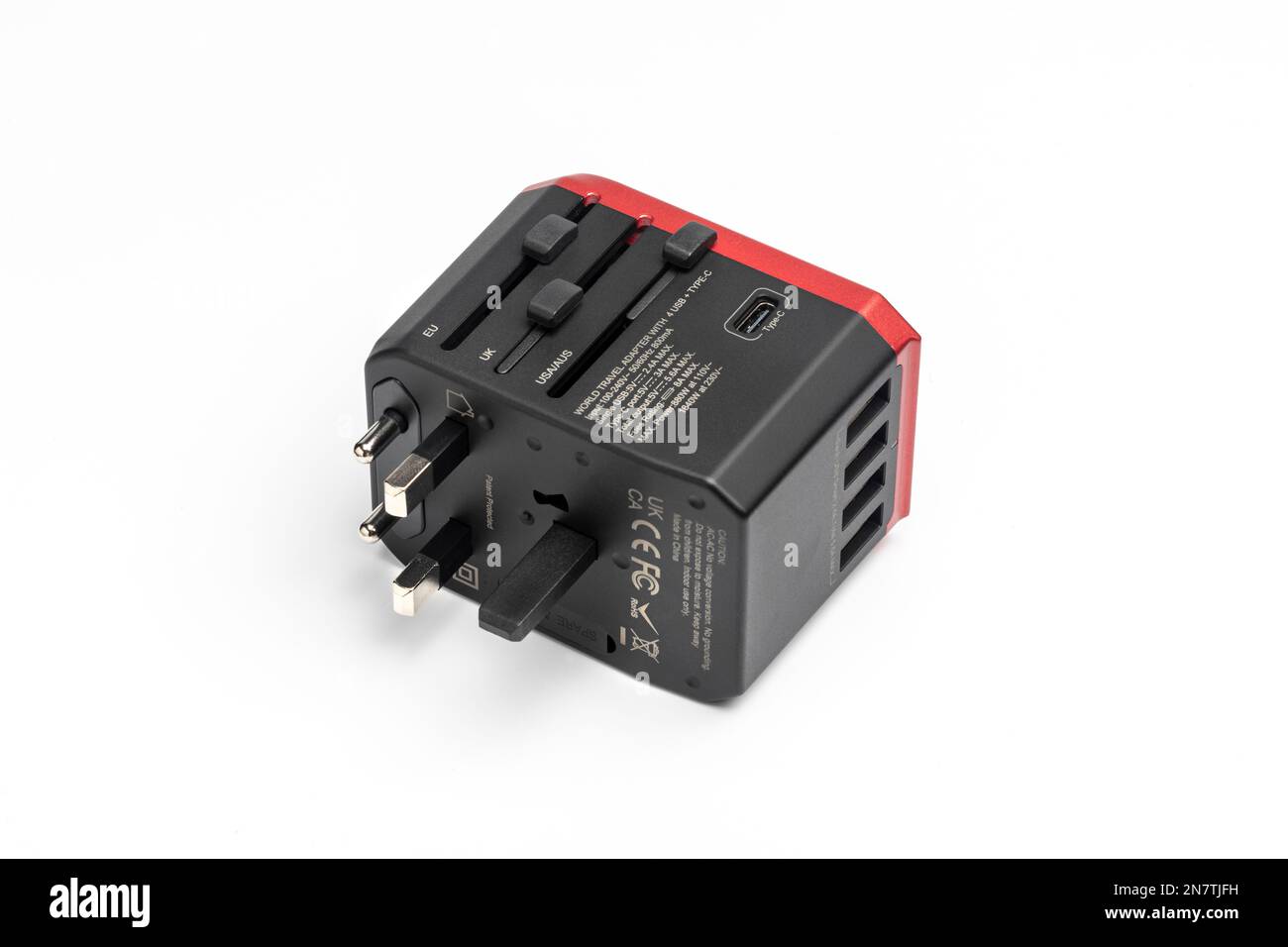 Un adattatore USB da viaggio Hyleton Worldwide Foto Stock