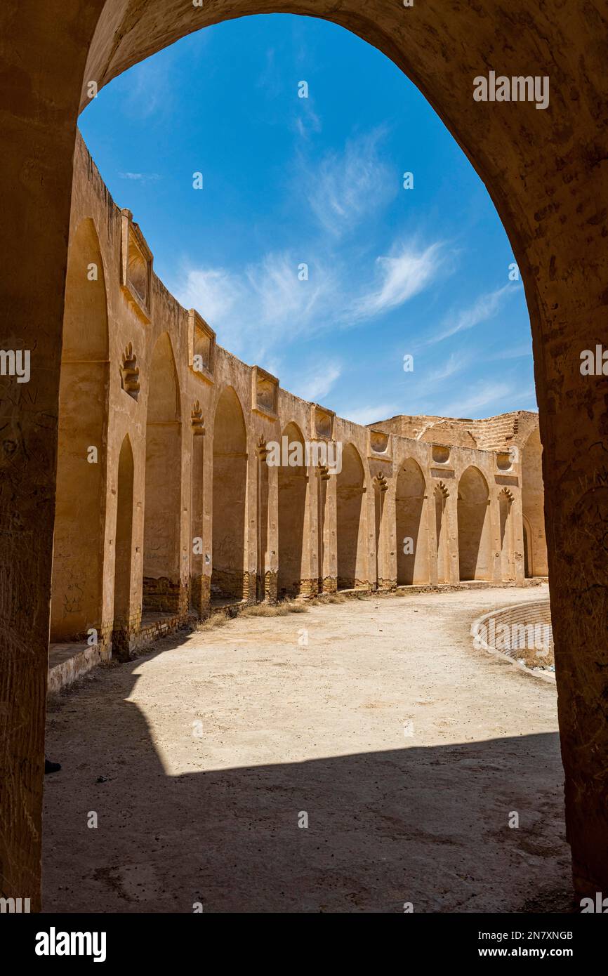 Calipha Palace, sito UNESCO, Samarra, Iraq Foto Stock