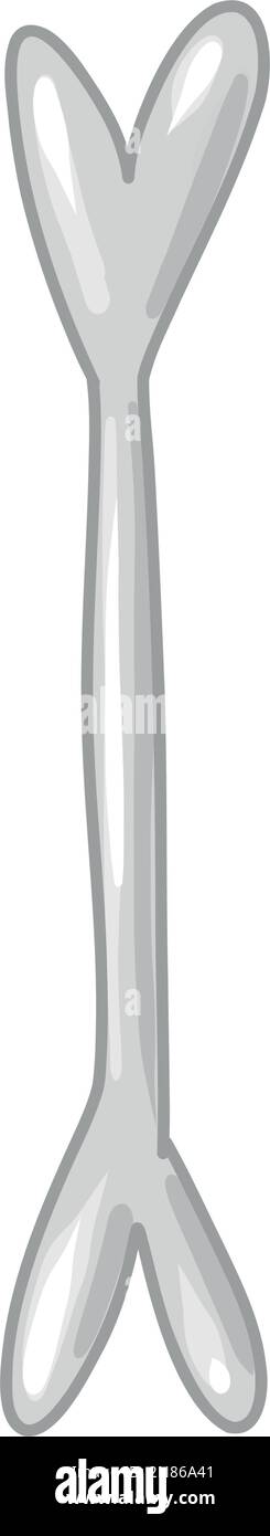 Cartoni animati, Spooky Valentine, adesivi digitali pastello Goth, vettore alternativo di San Valentino EPS10 Illustrazione Vettoriale