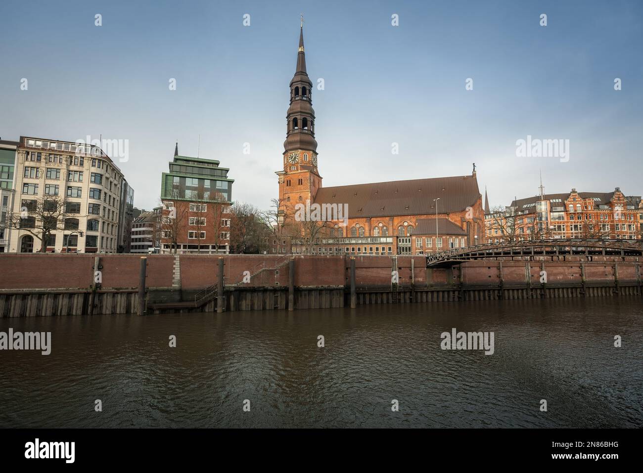 St Chiesa di Caterina - Amburgo, Germania Foto Stock