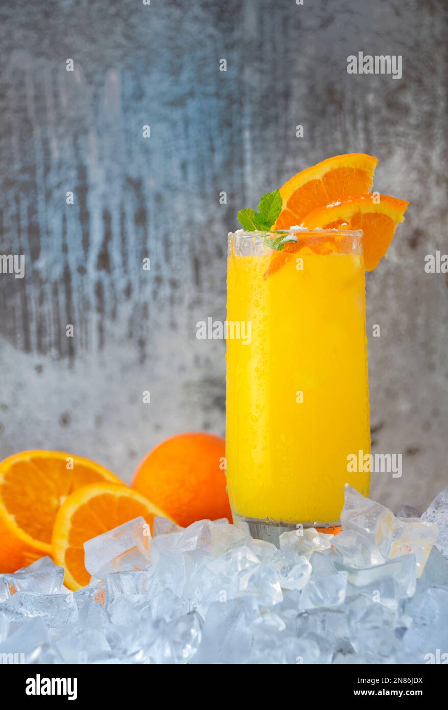 Bevande estive agli agrumi non alcoliche Foto Stock