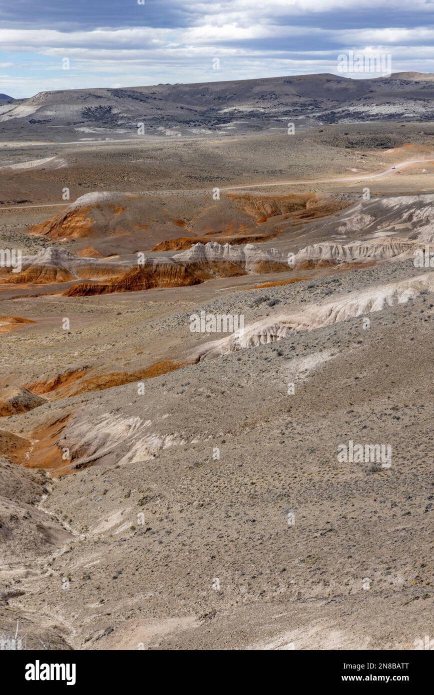 Alla scoperta della bellissima Tierra de Colores nel Parque Patagonia in Argentina, Sud America Foto Stock